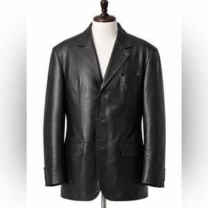 Vintage Men’s Leather Jacket